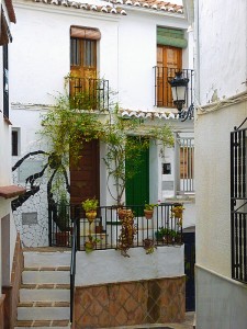Casa rural en Cómpeta casa rural en Cómpeta- las calles del pueblo