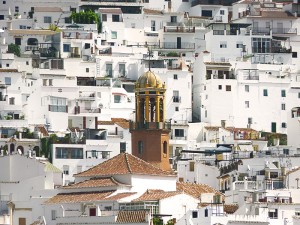 Casa rural en Cómpeta casa rural en cómpeta- vista del pueblo