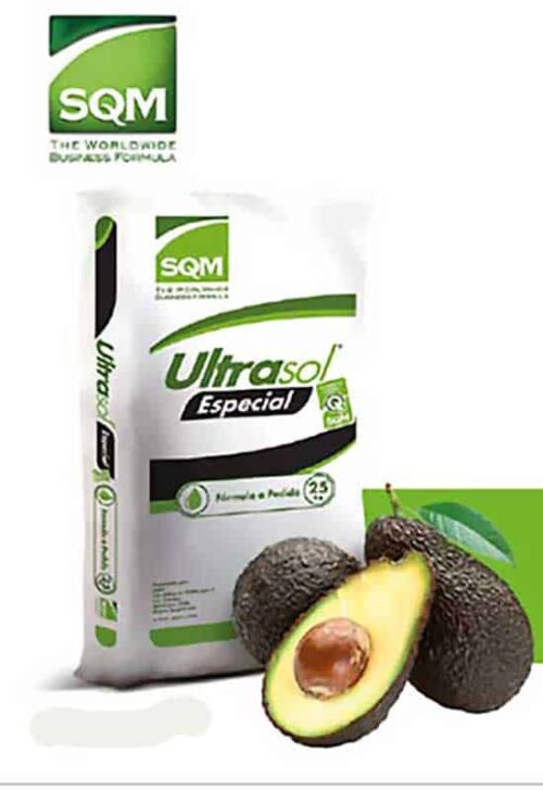 Abono especial aguacate Ultrasol 21-5-26+Zn+B