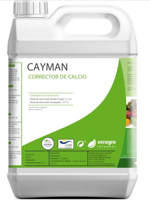 Fertilizante calcio líquido Cayman, ecológico