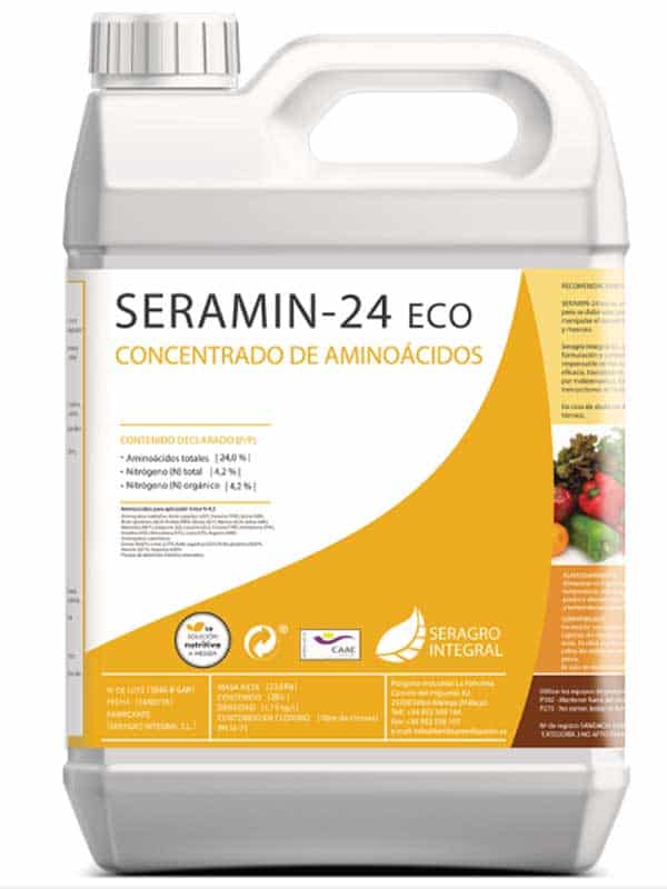 Aminoácidos agrícolas Seramin 24 ECO - Campo de Benamayor