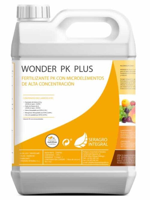 Fertilizante rico en fósforo y potasio Wonder PK Plus