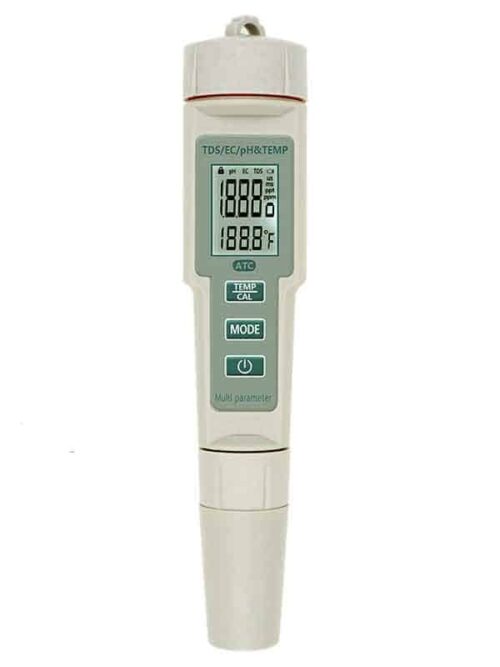 pHmetro digital y medidor de CE, TDS y temperatura
