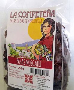 Bolsa de pasas de uva Moscatel de Málaga