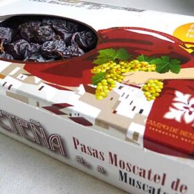Estuche de pasas Moscatel Racimo Centro 600 g