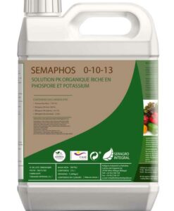 Abono fósforo y potasio ecológico Semaphos 0-10-13 líquido