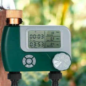 Programador de riego para grifo 2 vías
